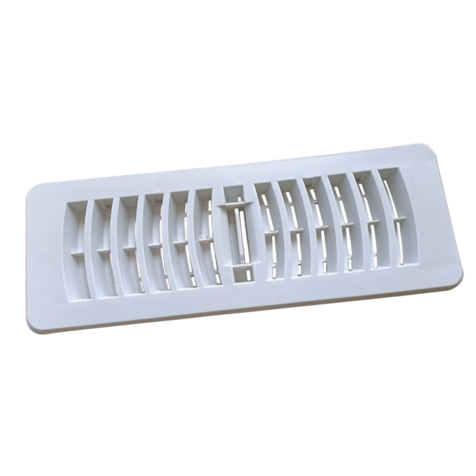 TISHITA Air Vent Deflector Floor Vent Deflector Adjust Air Supply Lever Air Vent Louver Floor Register Vent for Bathroom Home 4inchx12inch