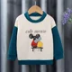 thumbnail image 1 of Children's Sweatshirt Kids Clothing Boys Girls T-shirt Cotton Elastic Sweater Long Sleeve Pullover Baby Toddler Clothes, 1 of 6