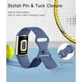 thumbnail image 6 of Comvin Soft Silicone Wristbands Compatible With Fitbit Charge 6 / 5 Bands for Women Men, 6 of 6