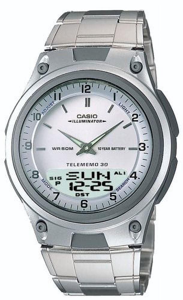 Casio Men's AW80D-7A Sports Chronograph, Alarm, 10-Year Battery