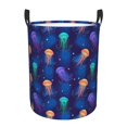 thumbnail image 1 of Naloa Méduse Imprimé Coloré Panier à Linge Rond Grand, Rangement pour Jouets pour Chambre d'Enfants, Rangement pour Jouets-Petit, 1 of 6