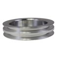 thumbnail image 3 of Saginaw Power Steering Pump Double-Groove Aluminum Pulley Compatible With GM (Chrome), 3 of 9