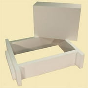 The Energy Guardian HU1-38-10A 33 x 25 in. Universal R-38 Attic Hatch Scuttle Hole Insulation Cover