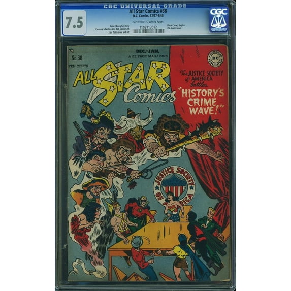All Star Comics #38 - CGC 7.5 Comic Book