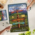 thumbnail image 4 of Lantern Press 1000 Piece Jigsaw Puzzle, Estes Park, Colorado, Destinations Sign, 4 of 5