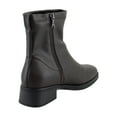thumbnail image 5 of Aerosoles Dazzy Women's Boots Java Stretch Pebbled Faux Leather Size 8 M, 5 of 8