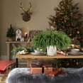 thumbnail image 6 of 5 Piece 18inch Christmas Norfolk Pine Branches Pine Stems for Xmas DIY Crafts Garland Wreath- Christmas Deco, 6 of 9