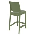 thumbnail image 5 of Maya Resin Counter Stool Olive Green, 5 of 5