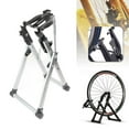 thumbnail image 4 of Professional Bike Wheel Truing Stand Wheel Maintenance Holder Folding Gray, 4 of 8