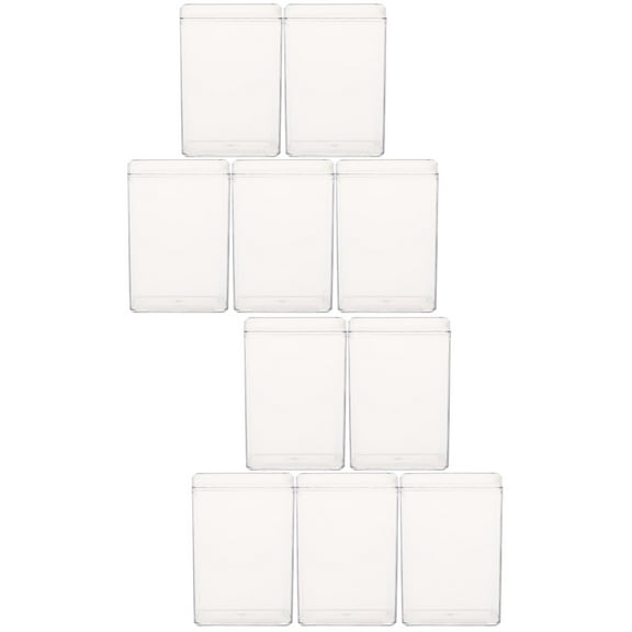 10 pcs  Transparent Figure Doll Display Boxes Action Figure Model Display Cases