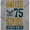 thumbnail image 2 of United State Navy Logo Semper Fortis Toddler Boy Girl T Shirt Infant Toddler Brisco Brands 5T, 2 of 6