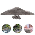 thumbnail image 3 of 40pcs Mini Bricks Tiny Bricks For Landscaping Grey Miniature Bricks Model Brick Wall Small Bricks For Crafts Realistic Fake Bricks For Dollhouse, 3 of 8