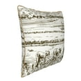 thumbnail image 2 of Kll Rice Harvest Decorative Throw Pillow Covers Velvet Soft For Couch Sofa Bedroom Living Room Outdoor -20"X20", 2 of 8