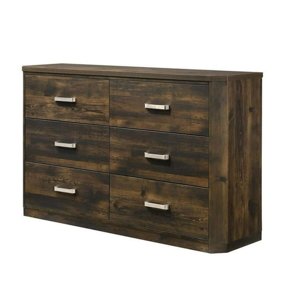 Acme Furniture Dresser, Rustic Walnut