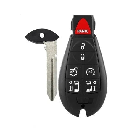 Replacement 5‑Button Key Fob Remote — Fits Chrysler Town & Country 2011–2016 (Push to Start)