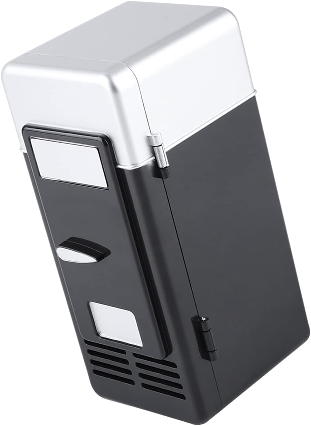 LED  USB Refrigerator Portable Cooler &  for Car Office Home Black