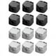 thumbnail image 1 of Clips Organizadores de Cables, 12 Piezas, Soporte de Almacenamiento Organizador de Cables MagnéTico con Adhesivo Fuerte, Soporte para Ocultar Cables de TeléFono, 1 of 5