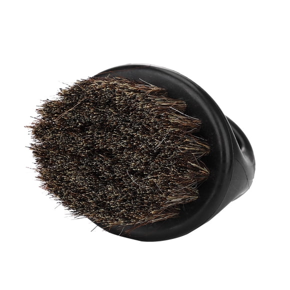 Brocha de afeitar de piel de jabalí para hombres, brocha para recortar barba y bigote, herramienta de afeitado de salón n.º 02