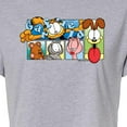 thumbnail image 3 of Garfield - Characters - Juniors Cropped Cotton Blend T-Shirt, 3 of 5