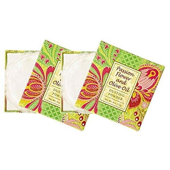 Greenwich Bay Trading Co. Dusting Powder Set of Two (Set of Two Passion Flower)