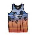 thumbnail image 4 of Corona Extra Palms Crew Neck Sleeveless Adult Tank Top-Medium, 4 of 5