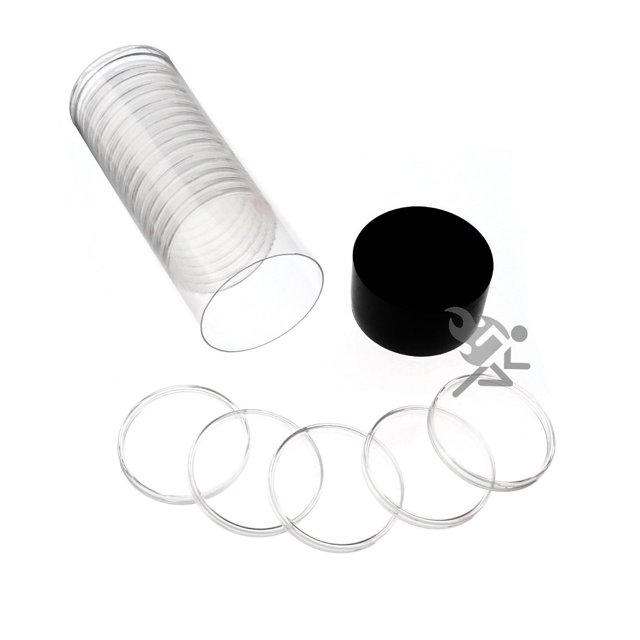 Cápsulas para monedas OnFireGuy de 40,6 mm para Silver Eagles de 1 oz
