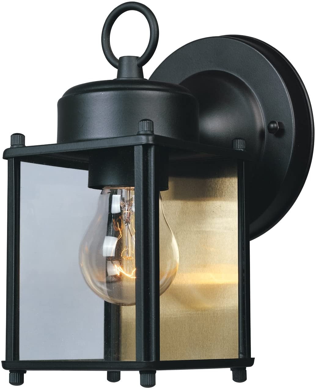 Outdoor Wall Light Fixtures Black Exterior Wall Lantern Waterproof Simple Modern Porch Lights