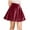 Wine1, variant on Posijego Girls Velour Skirts Elastic Waist Flowy Velvet Skirt Vintage Party A-Line Skirt Little Girls