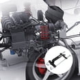 thumbnail image 2 of 1 Set Battery Fix Support Iron Car Battery Bracket Precision Production 7.86X4.13X1.97in, 2 of 9