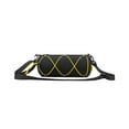 thumbnail image 2 of ruzhgo Polyester Mountain Bike Handle Bar Bag Portable Detachable 2.4L Adjustable Reflective Strap Biking Riding Pouch Accessories Black Black, 2 of 6