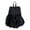 Black, variant on Drawstring Backpack, Polka Dot School Backpack, Cute Aesthetic Bag for Work Travel College (Purple)