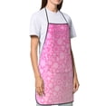 thumbnail image 4 of Pofeuu Breast CancerN Ribbons Awareness Print Aprons with Pockets, Cute Aprons for Kitchen, Cooking, Server, Barber, Chef Apron, 4 of 7