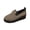 Army Green, variant on Army Green Ladies Loafers Round Toe Slip On Low Heel Thick Sole Comfortable For All Seasons Daily Wear And Casual Outdoor Walking Shoes Size 38