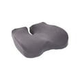thumbnail image 7 of Mind Reader Air-Cloud Memory Foam Seat Cushion, 18"L x 16.75"W x 4"H, Grey, 7 of 7