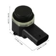 thumbnail image 2 of OUNONA 1Pcs Black ABS Parking Prevention High Precision Rear Reversing Parking, 2 of 7