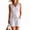 #0092-White, variant on Women Denim Blend Sets Short Sleeve Button Front Shirts Loose Pocket Shorts Two Piece Outfits for Beach Vacation Summer Daily Leisure Time