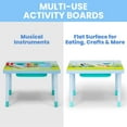 thumbnail image 4 of Bluey Compact Play & Learn Sensory Table – Includes Musical Instruments - Use for Sand Play, Sensory, or Playroom Activity, From Delta Children, 4 of 13