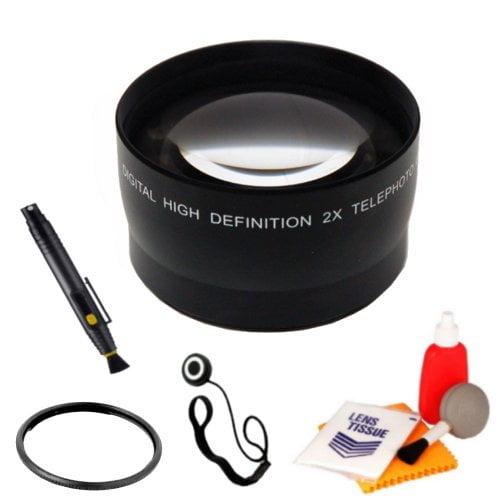 52mm Nwv Direct Microfiber Cleaning Cloth. Digital Nc Panasonic Lumix DMC-GF3 Lens Cap Center Pinch + Lens Cap Holder