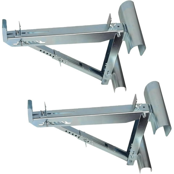 Ladder Jacks 2 Pack for Metaltech Scaffolding Platform,Two-Rung Short Body Extension Ladder Jack for Working Stage,2024 Upgrading Design & Strengthen Stability. (1 Pair)