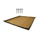 thumbnail image 5 of Manta de picnic impermeable de 78,7 x 78,7 pulgadas para tienda de campaña, portátil, para acampar Caqui, 5 of 9