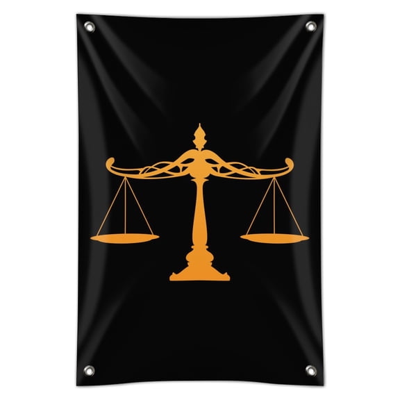 Scales Of Justice Legal Lawyer Home Business Office Sign