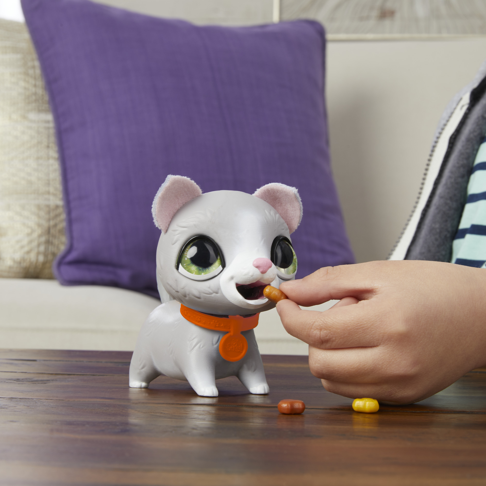 furReal Poopalots Lil’ Wags Interactive Pet Toy (Kitty) - image 3 of 6