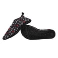 thumbnail image 4 of Black & Red Plaid Paw Prints Water Shoes Beach Slip-on Shoes for Men Women Swim Pool Yoga Surfing Sneakers Quick-Dry Sports Barefoot Shoes, 4 of 5