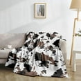 thumbnail image 2 of Yibo Gifts for Cat Lovers Gifts Blanket Flannel Soft and Comfortable Anti-static Bed Sofa Blanket, 2 of 7