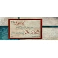thumbnail image 2 of Medley, Elizabeth 14x8 White Modern Wood Framed Museum Art Print Titled - Be Still, 2 of 4
