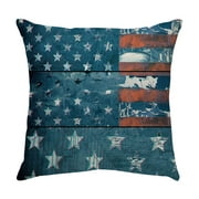 Usmixi Online Shopping Independence Day Pillowcase Style Linen Digital Printing Pillowcase
