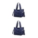 thumbnail image 4 of Sonducket Bolso bandolera grande de nailon para mujer, resistente al agua y duradero, con múltiples bolsillos, bandolera azul Azul 2Conjunto, 4 of 6
