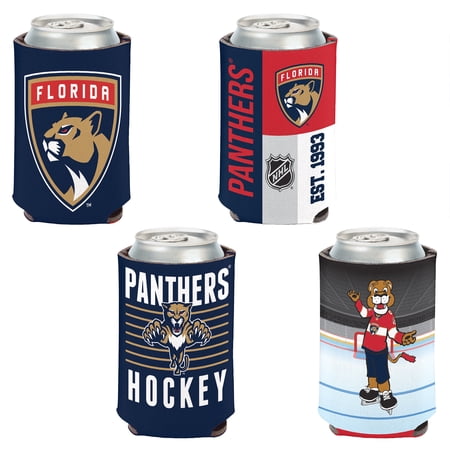 WinCraft Florida Panthers 4-Pack 12oz. Can Cooler Set WinCraft Florida Panthers 4-Pack 12oz. Can Cooler Set