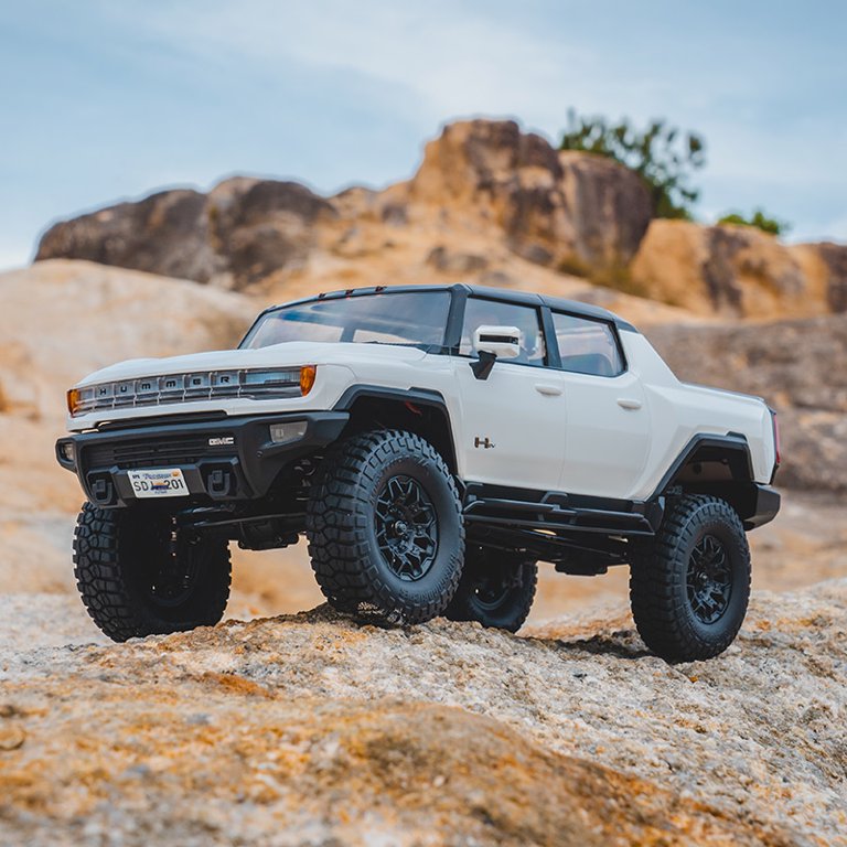 FCX18 FMS 1/18 Hummer EV RC Crawler, RC Pick-up Truck, RC Rock