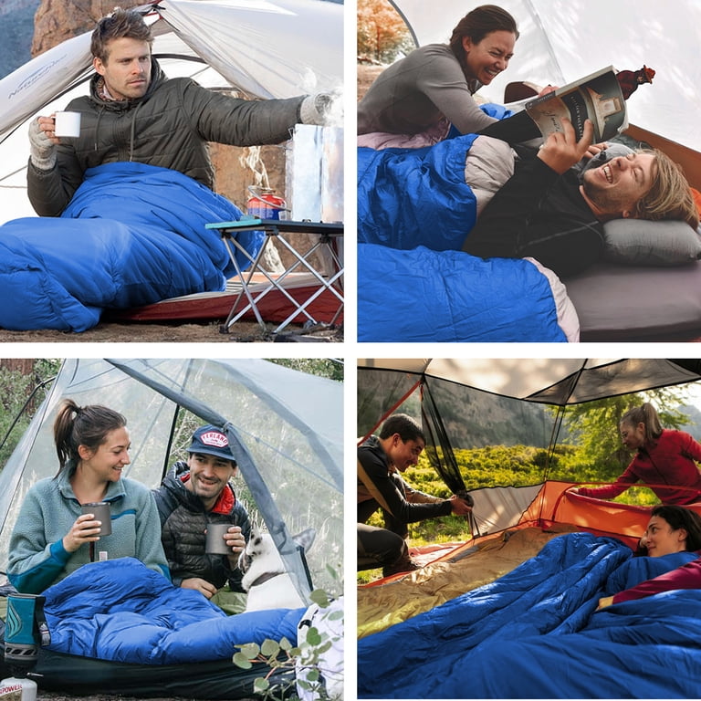 VENTURE 4TH Backpacking Sleeping Bag - Lightweight Warm & Cold